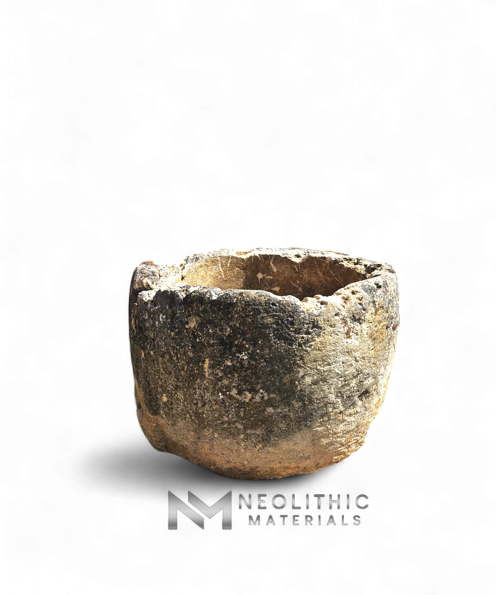 18th Century Antique French Round Limestone Trough - Image 4